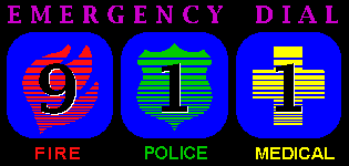 Emergency – dial 911 for fire, police or medical help