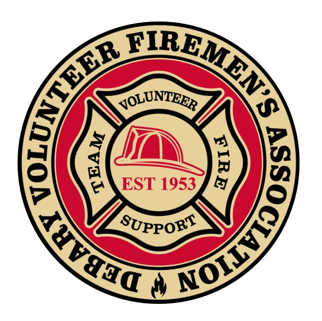 DeBary Volunteer Firemen’s Association 70th anniversary challenge coin – front with the association emblem